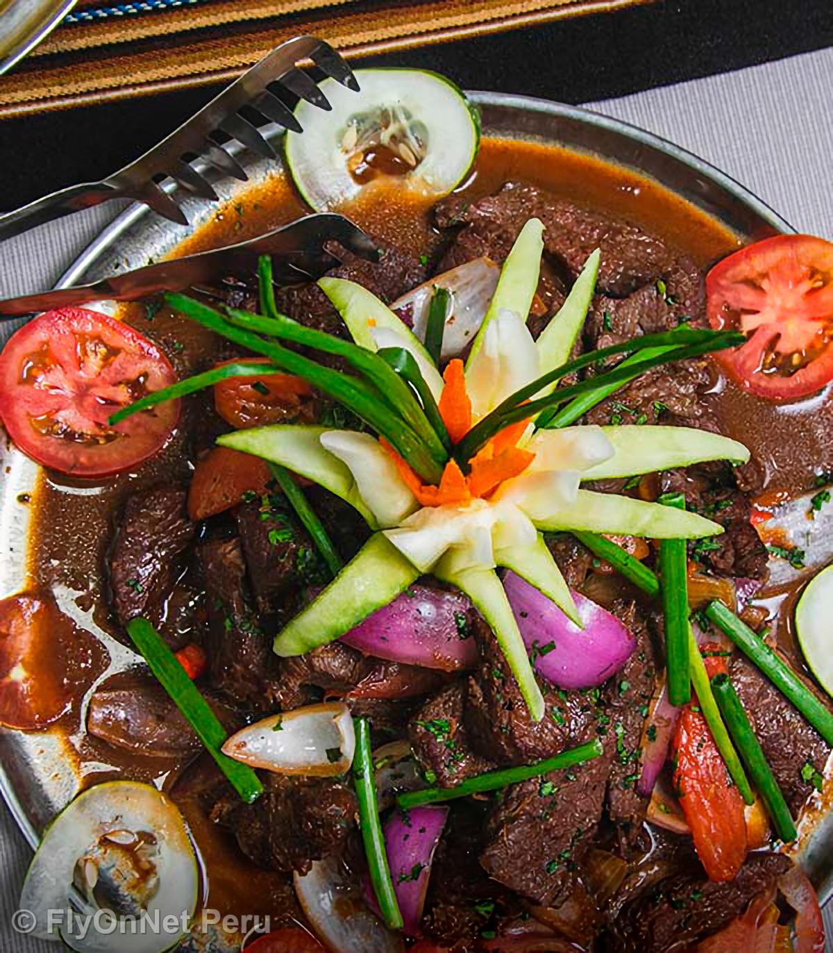 Фотоальбом: Вкусное блюдо во время похода по Имперской тропе инков